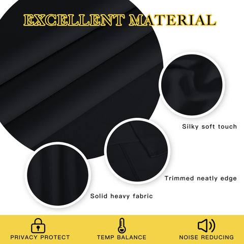 NICETOWN grommet-top curtain featuring modern hardware and easy hanging.