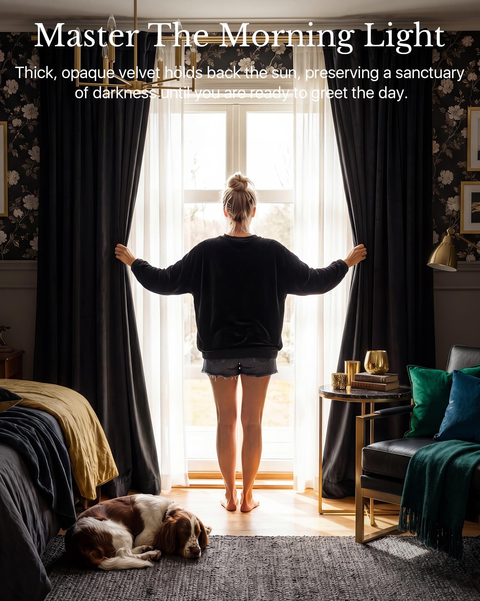 NICETOWN heavyweight curtains offer thermal insulation for year‑round comfort