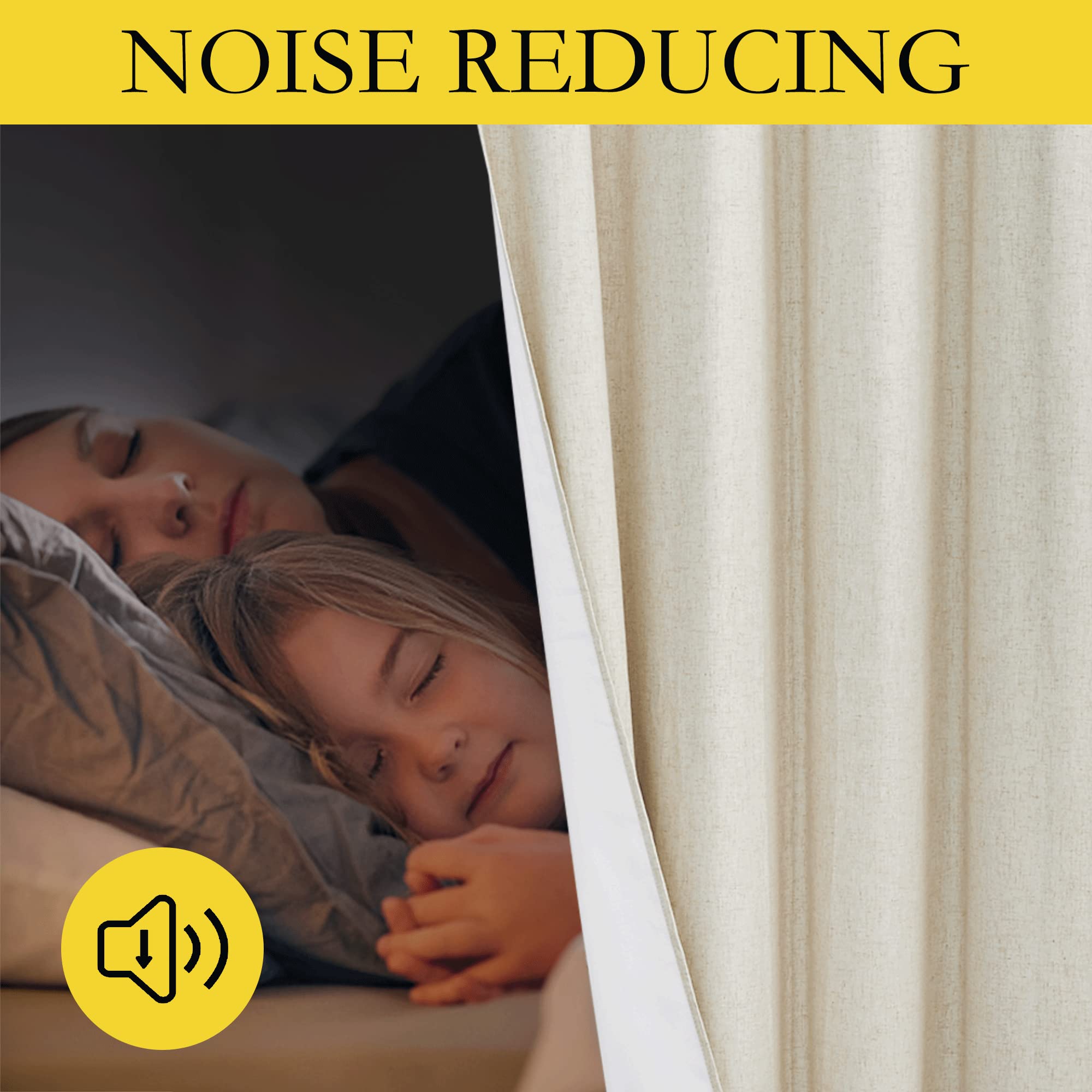NICETOWN double-panel blackout drapes demonstrate effective light blocking for bedrooms.