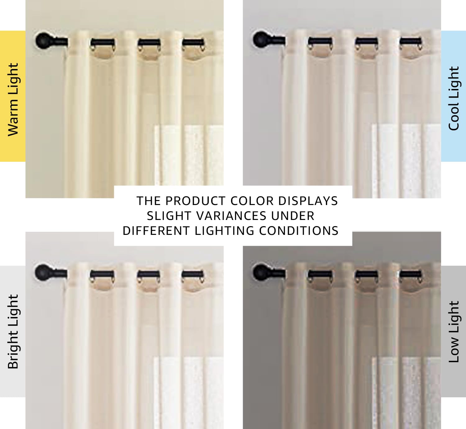 NICETOWN linen texture drape detail showcases natural flax weave and luxury vibe.