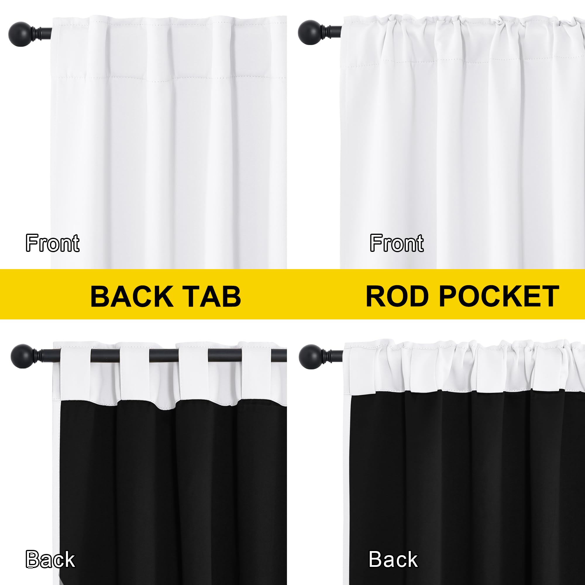 NICETOWN machine washable blackout drapes are easy to care for