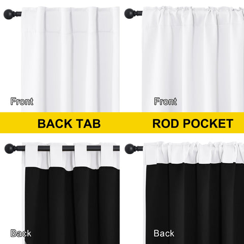 NICETOWN machine washable blackout drapes are easy to care for