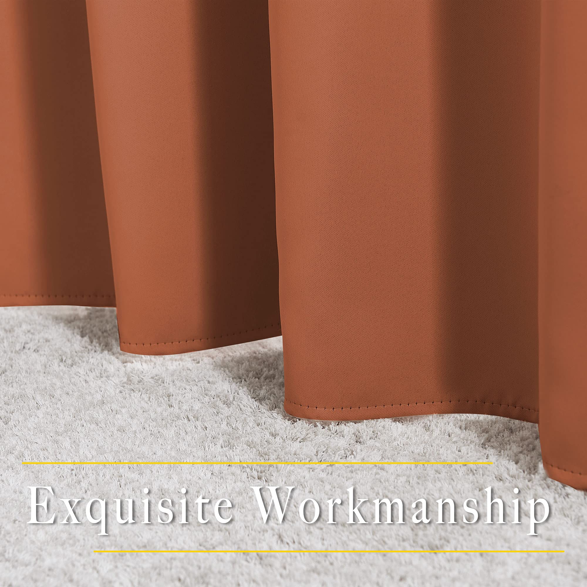 NICETOWN machine-washable curtains are easy to care for over time