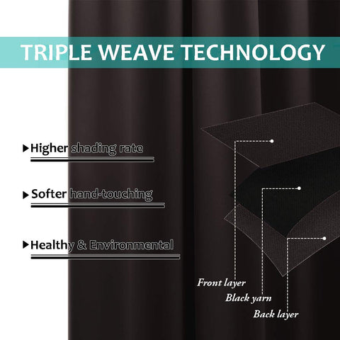 NICETOWN machine washable curtains simplify care and long-term use.