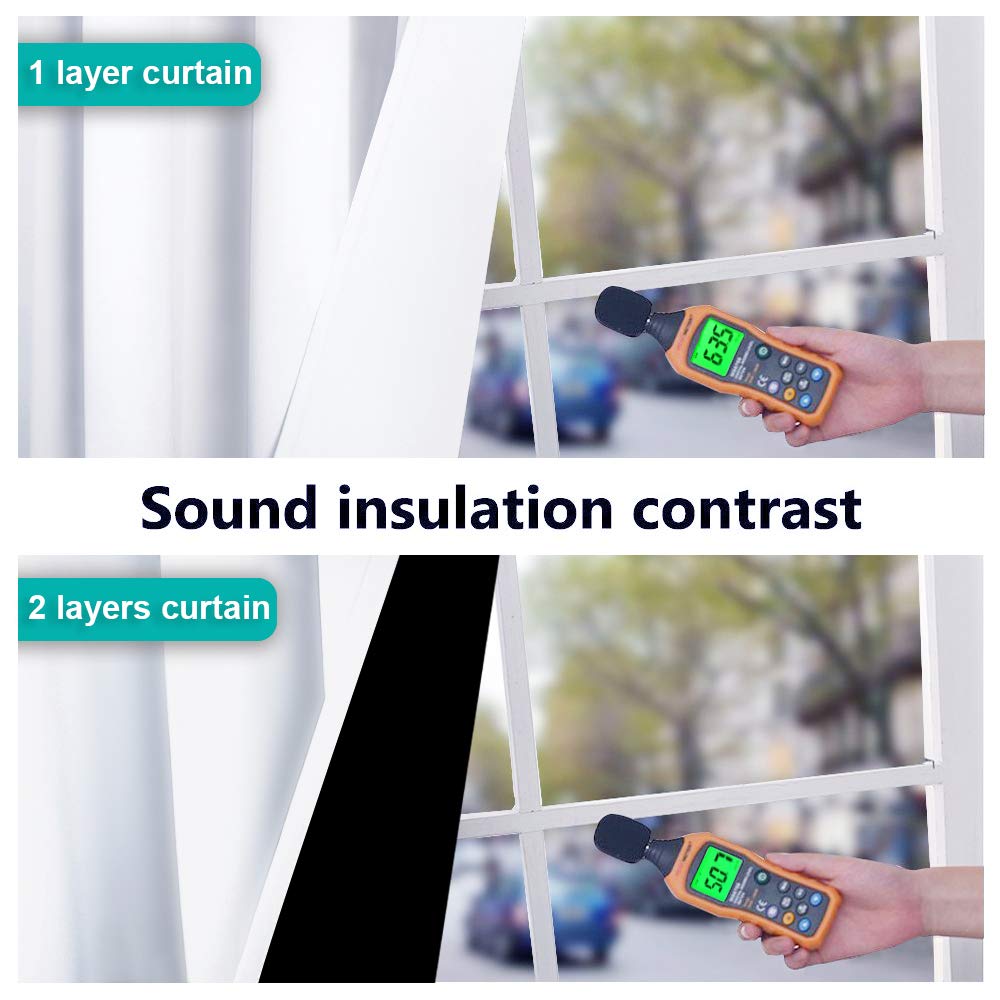 NICETOWN curtains promote thermal insulation to balance room temperature