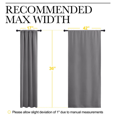 NICETOWN machine washable curtains for easy care