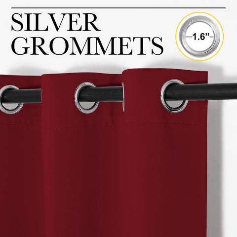 NICETOWN thermal insulated curtains for living room regulate warmth and improve comfort.