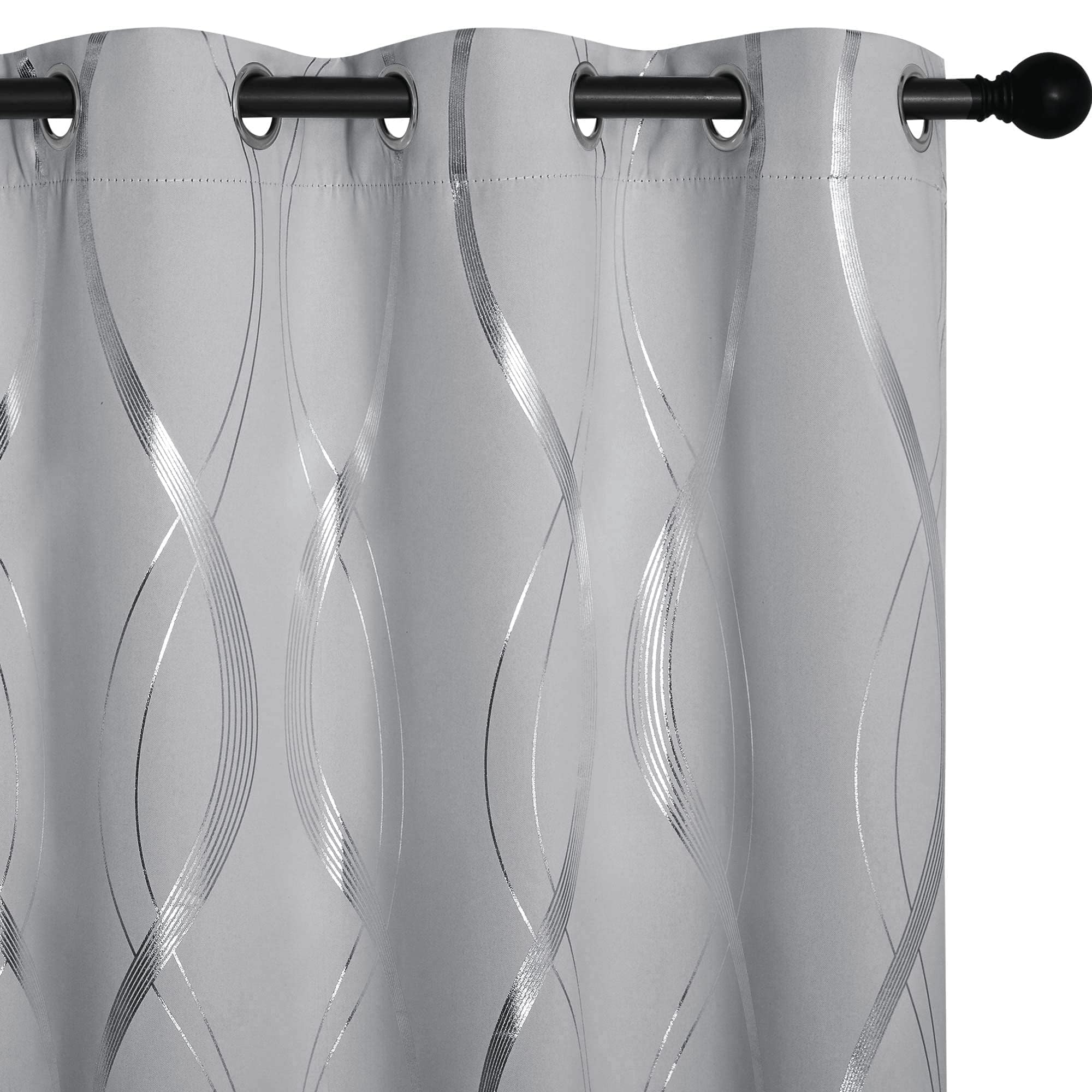 NICETOWN thermal insulated curtains provide privacy and help balance indoor temperature.