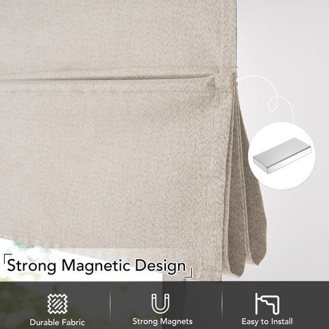 NICETOWN top adhesive strip installation provides damage-free mounting