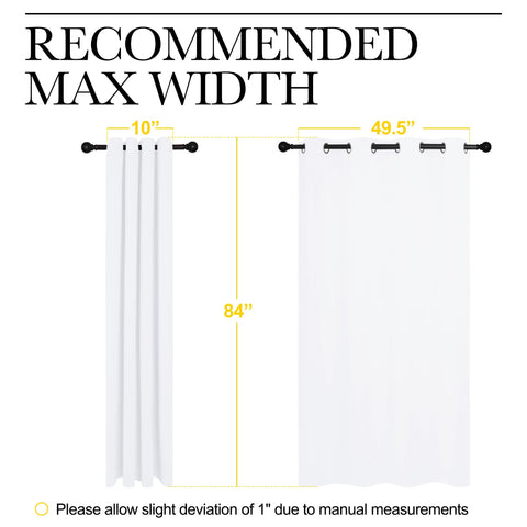 NICETOWN two-layer triple weave curtain enhances insulation.
