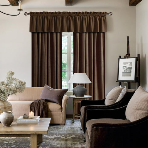 NICETOWN velvet curtains dampen outside noise for calmer evenings.