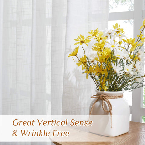 NICETOWN 52-inch panels frame a bright, inviting window scene