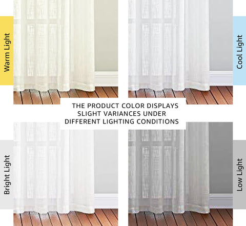 NICETOWN curtains demonstrate balanced light diffusion for living rooms