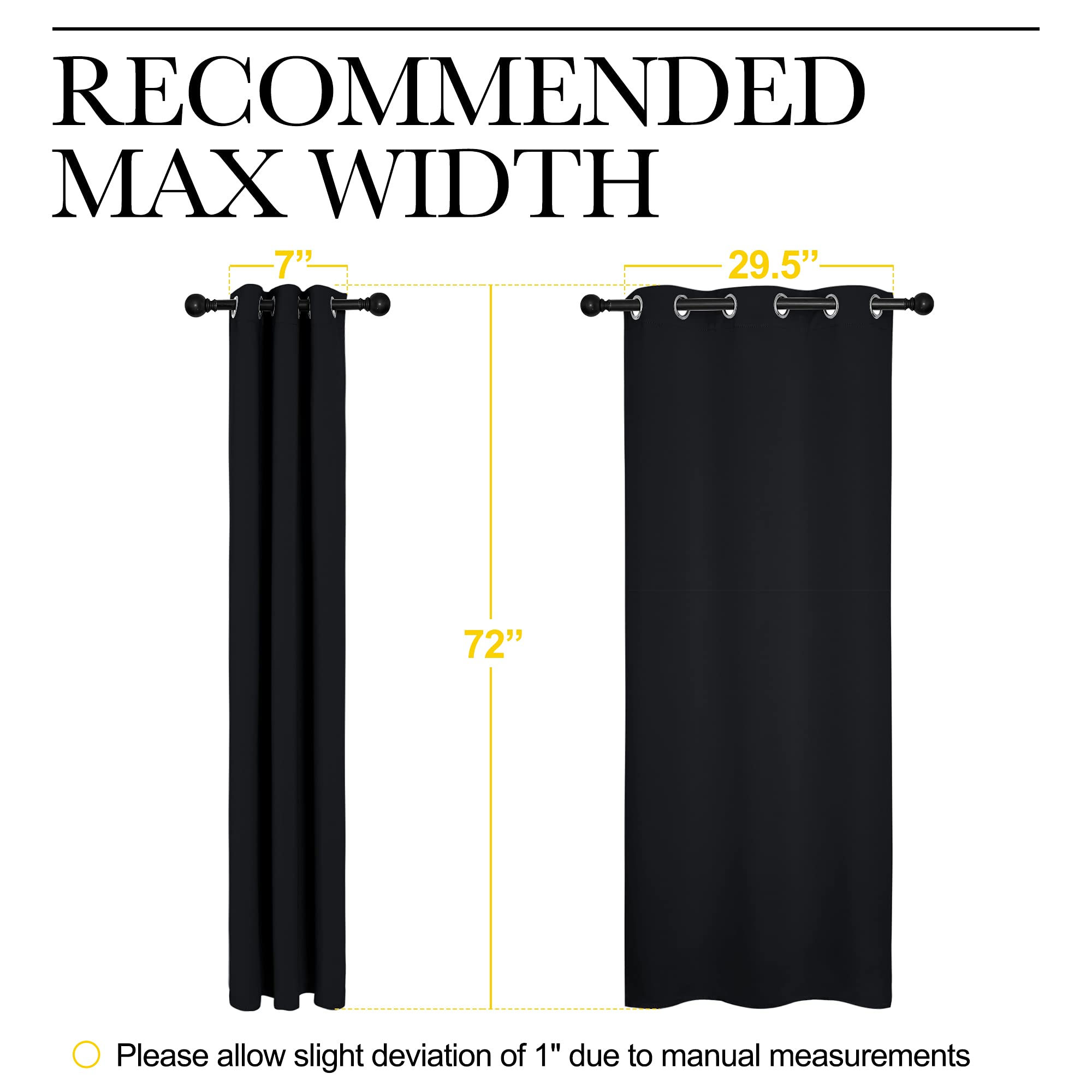 NICETOWN wide-compatibility example demonstrates matching blackout styles for cohesive décor