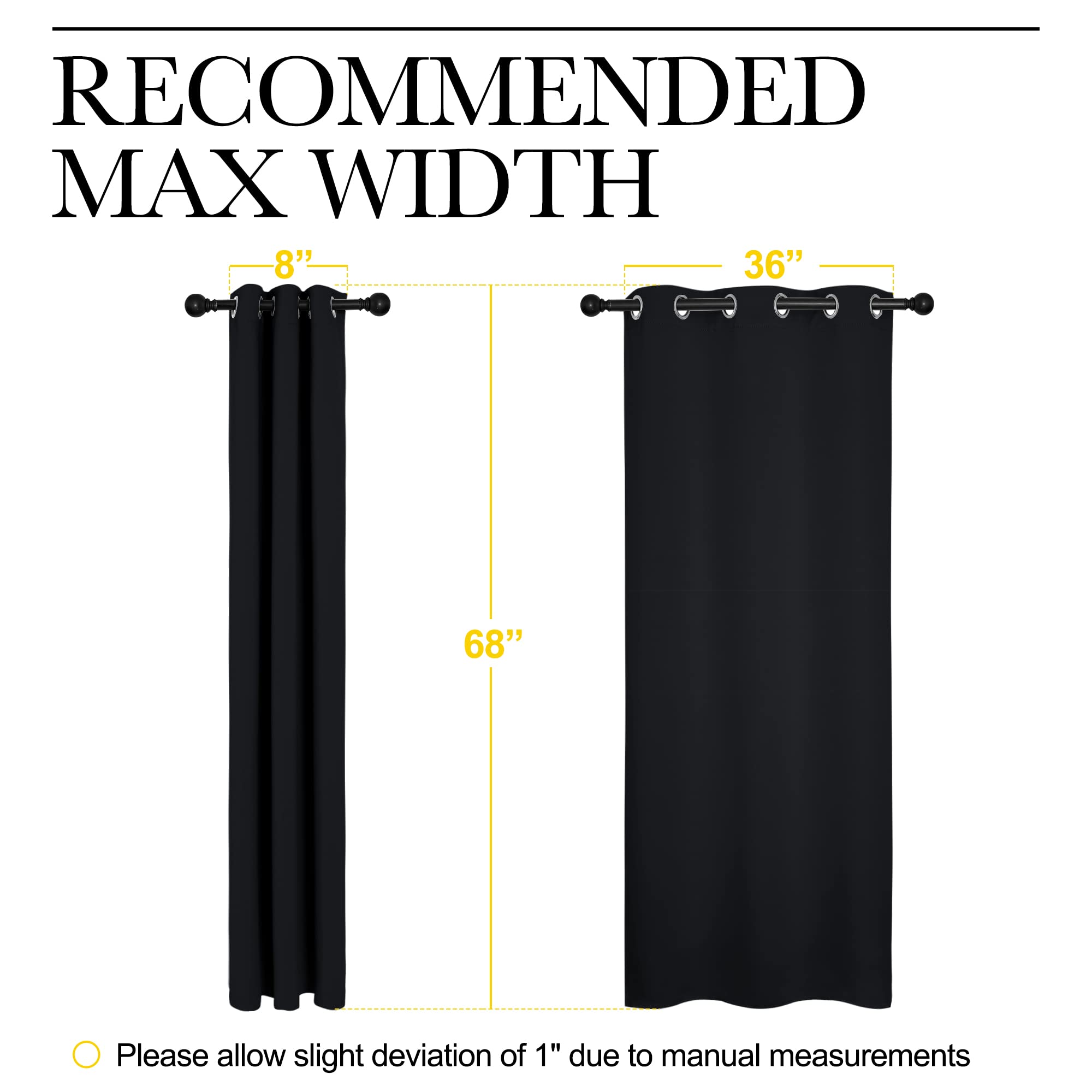 NICETOWN wide-compatibility curtains suit many styles for a cohesive look
