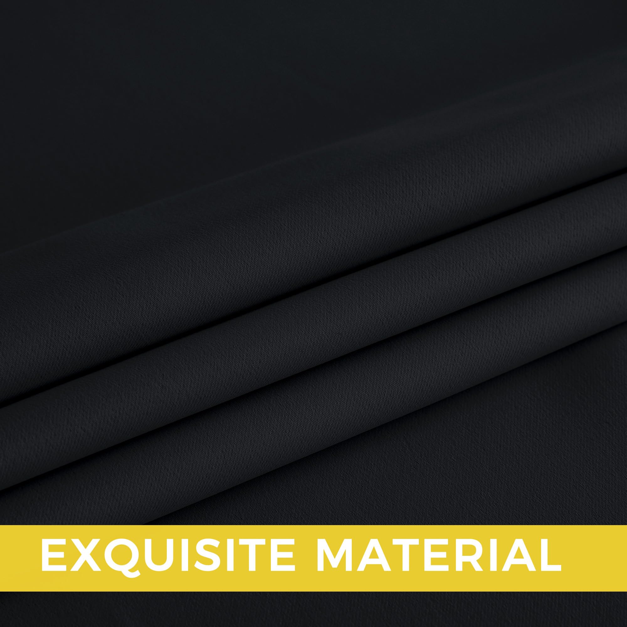 NICETOWN wrinkle-resistant draperies stay neat with easy care