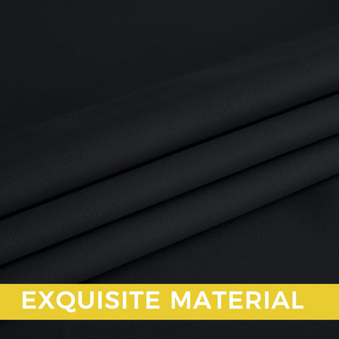 NICETOWN wrinkle-resistant draperies stay neat with easy care