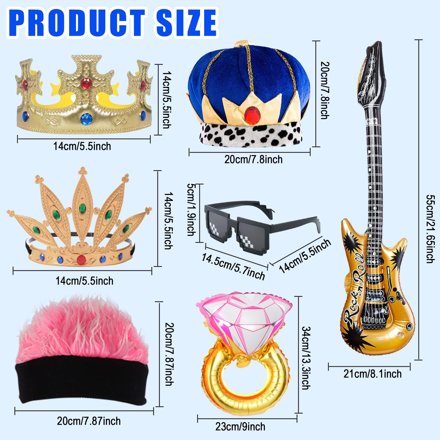 NICOWARM complete photo booth props set offers versatile party decor