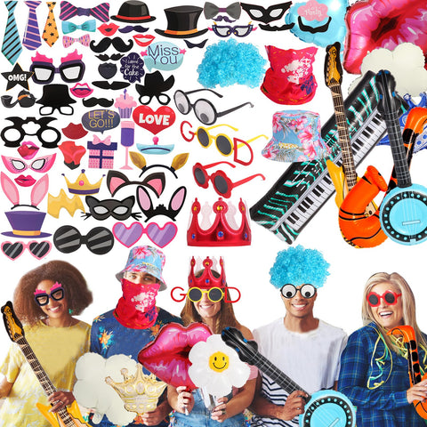NICOWARM large prop signs for lively party photos and easy DIY setups.