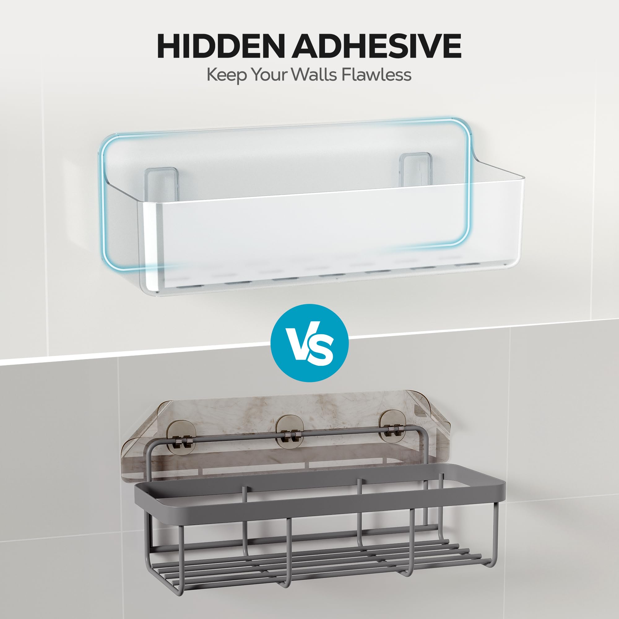 Nieifi toothbrush holder mounts for a tidy, hygienic bathroom.