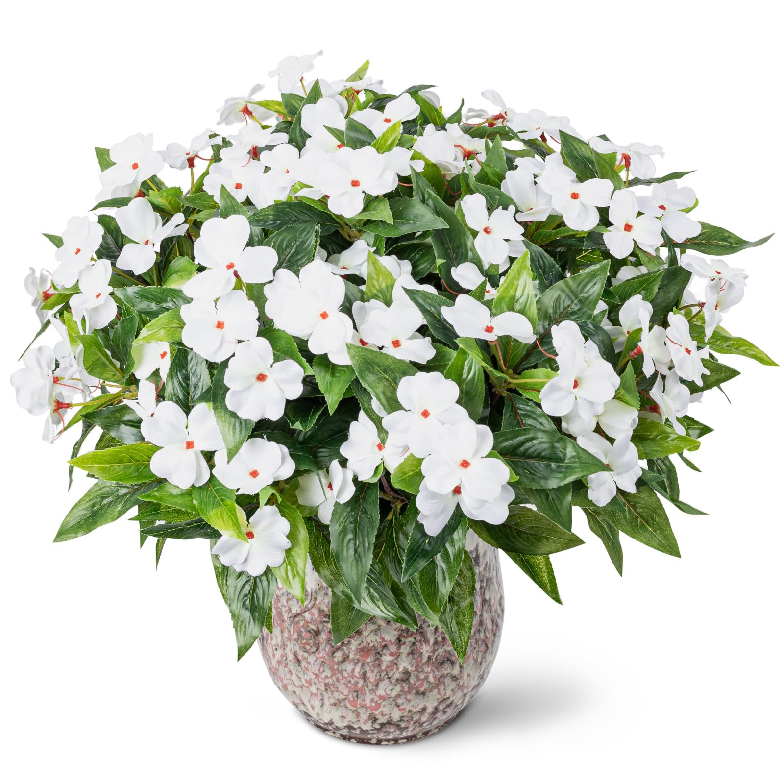 Nigirior Impatiens close-up showing lifelike detail for vibrant outdoor displays.