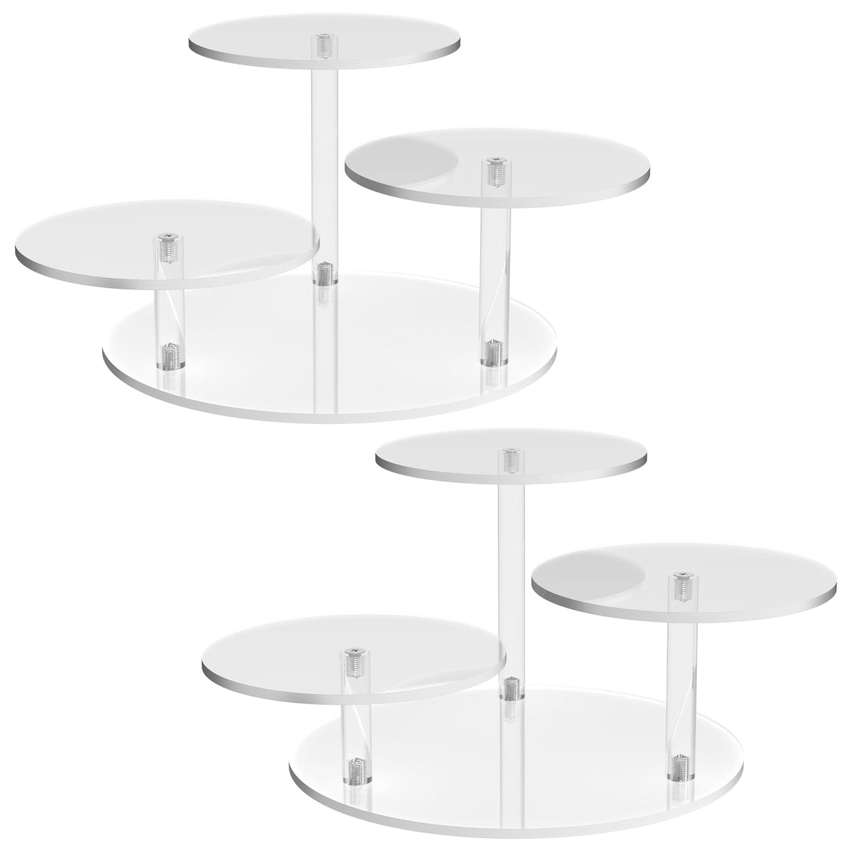 NiHome clear acrylic display stand highlights LEGO Botanical collection with crystal-clear clarity.