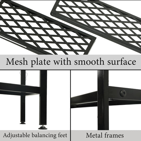 Nijoam black finish complements modern home decor in any room.