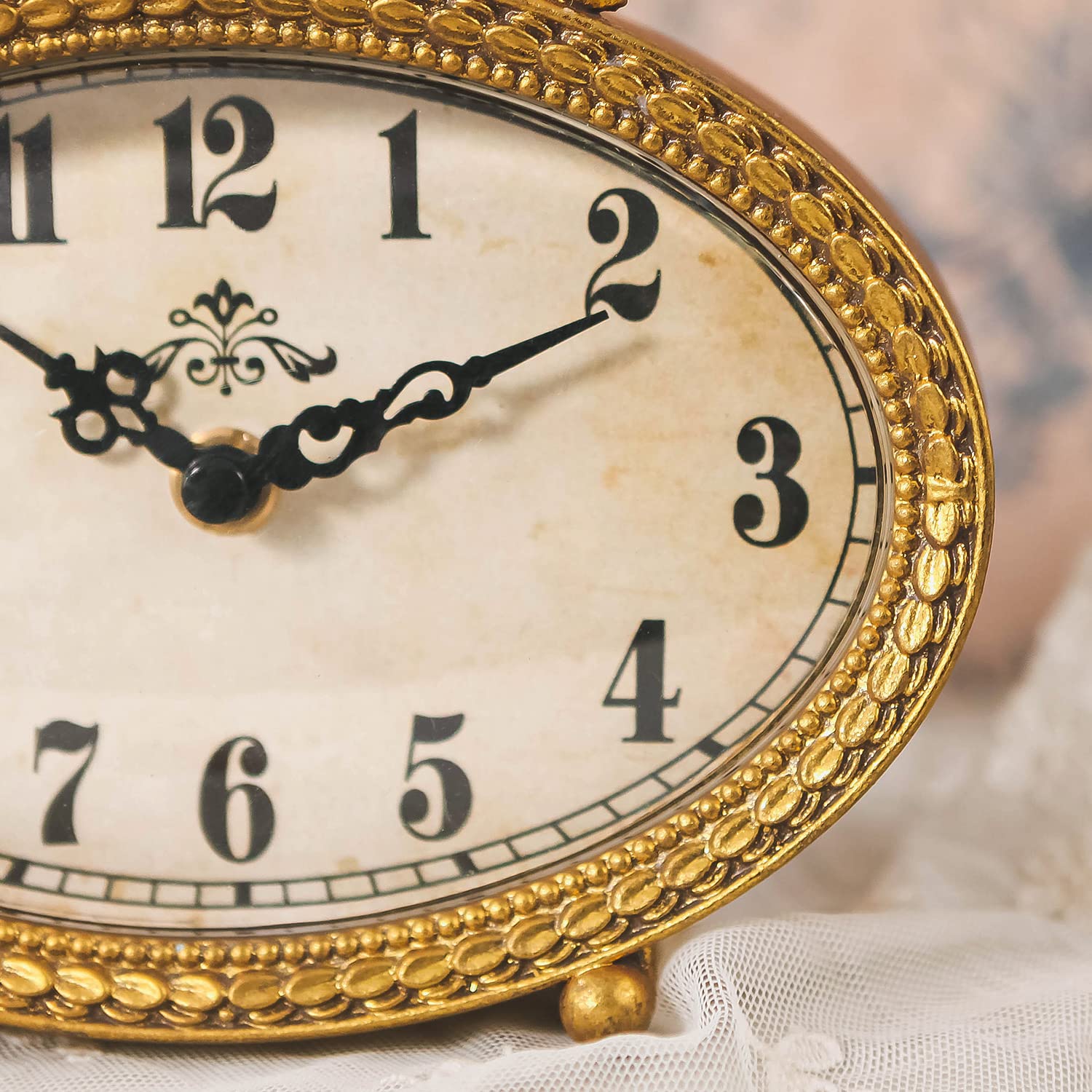 NIKKY HOME gold finish shot illustrating vintage charm and timeless appeal.