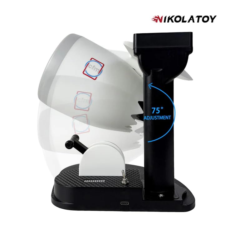 NIKOLATOY JetFan 2.0 LED lighting enhances the aviation-inspired glow.