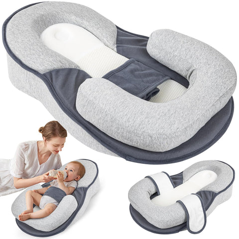 Niluto feeding pillow dual-function detachable design supports versatile feeding positions.