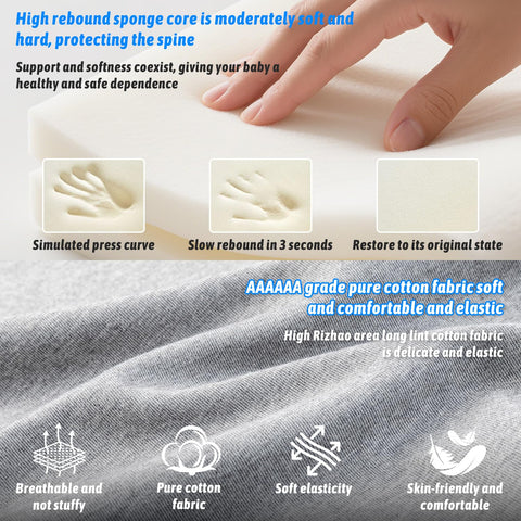 Niluto feeding pillow multi-stage use grows with baby.
