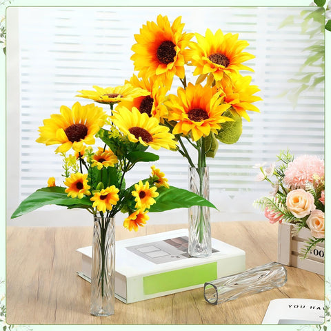 Ninehaoou office dinner vase, durable and easy to clean.