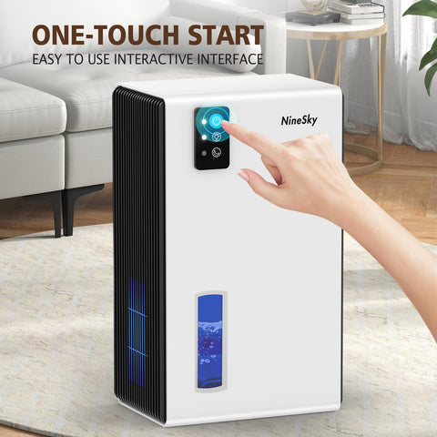NineSky dehumidifier ideal for bedrooms and basements.
