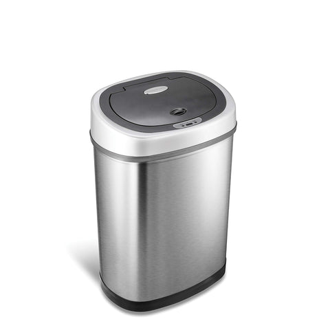 Ninestars DZT-42-9 automatic sensor lid activated for hands-free waste disposal.