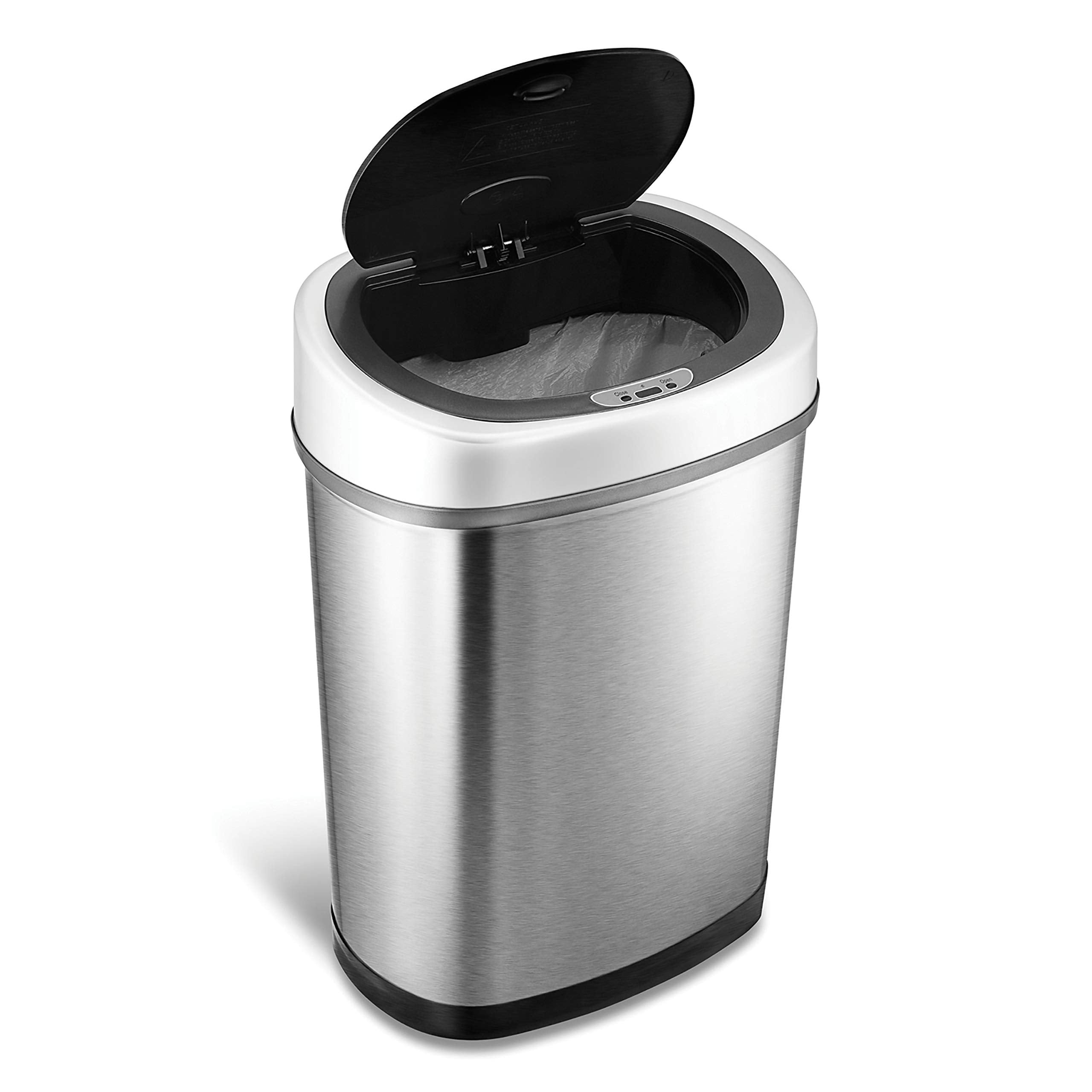 Ninestars DZT-42-9 sensor range captures waste up to ten inches for easy use.