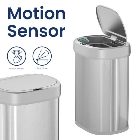 Ninestars DZT-80-24 infrared sensor detects movement to reduce battery use.