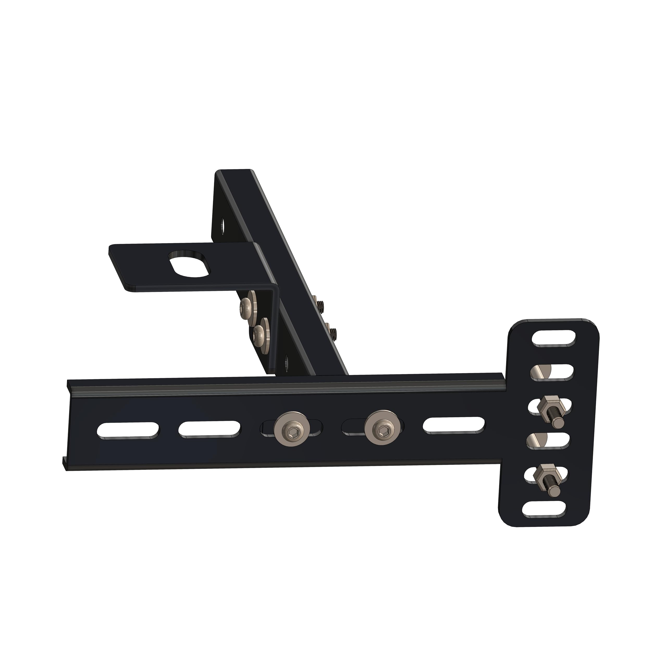 NINESTYLE headboard brackets shown with extension for full queen sizes.