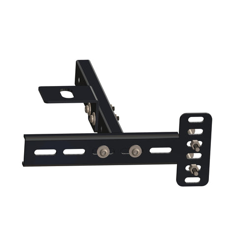 NINESTYLE headboard brackets shown with extension for full queen sizes.