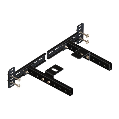 NINESTYLE headboard brackets for twin bed frame with adjustable fit.
