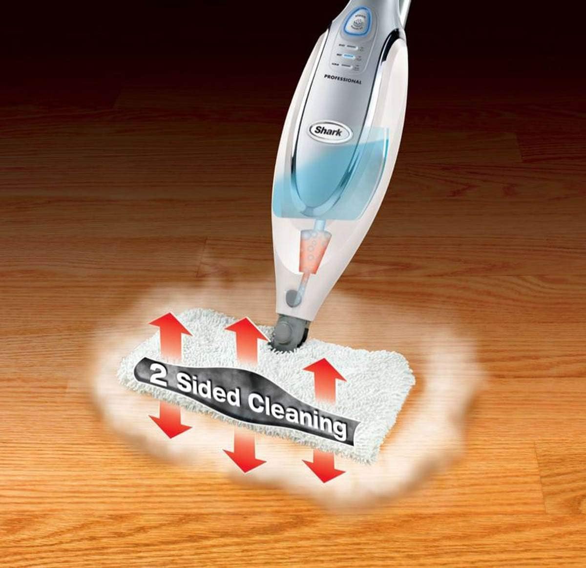 Ninja Shark double-sided pad for twice the cleaning area