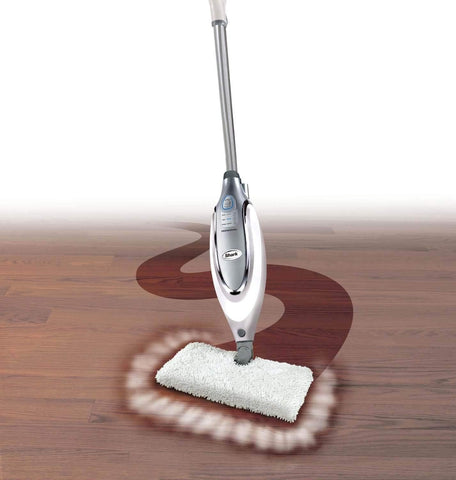 Ninja Shark steam pocket mop with dust-scrub pad for deeper cleaning