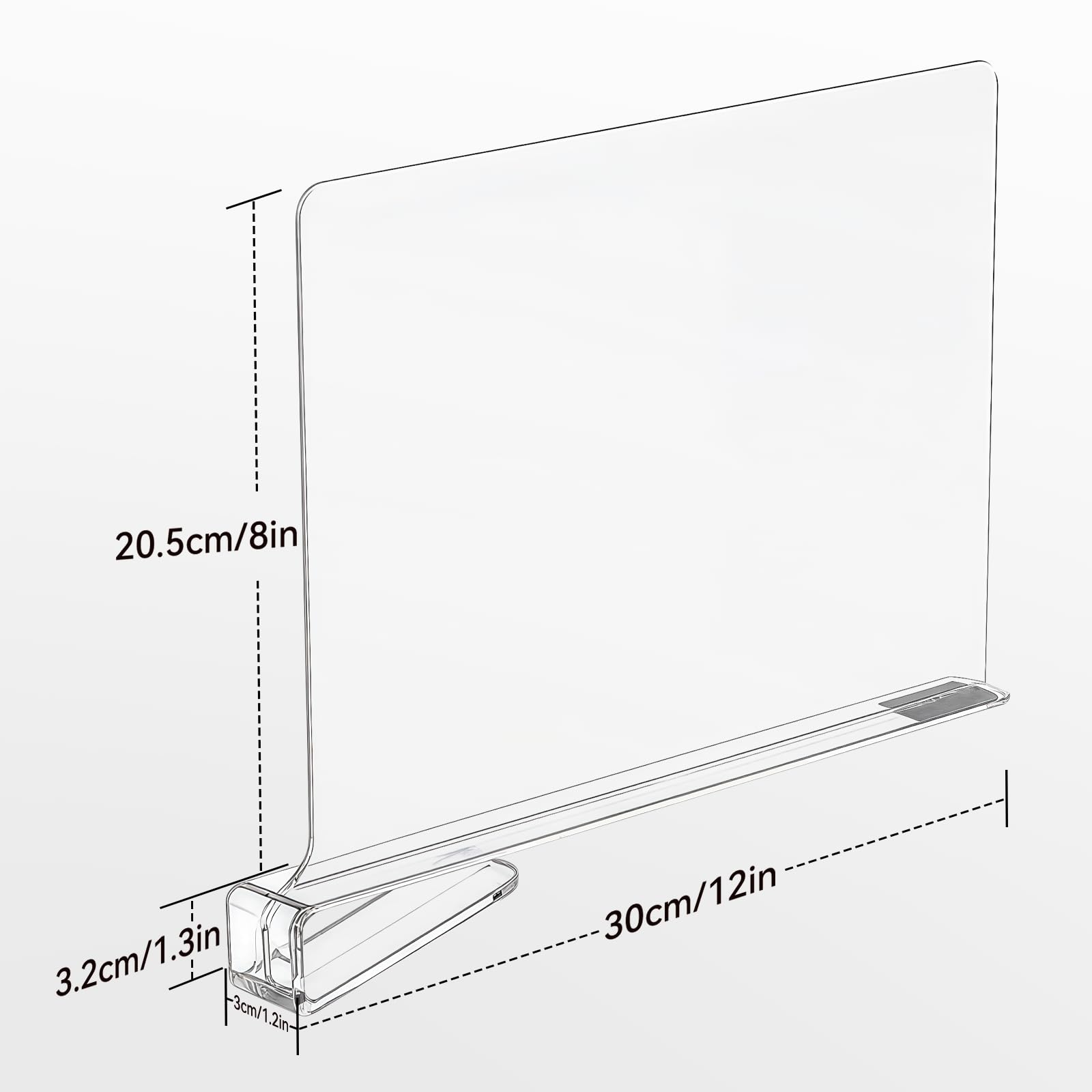 Easy, adjustable spacing with Ninonly acrylic organizers for versatile layouts.