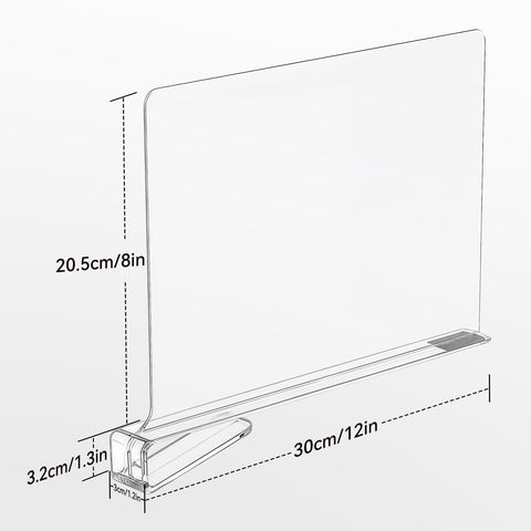 Easy, adjustable spacing with Ninonly acrylic organizers for versatile layouts.