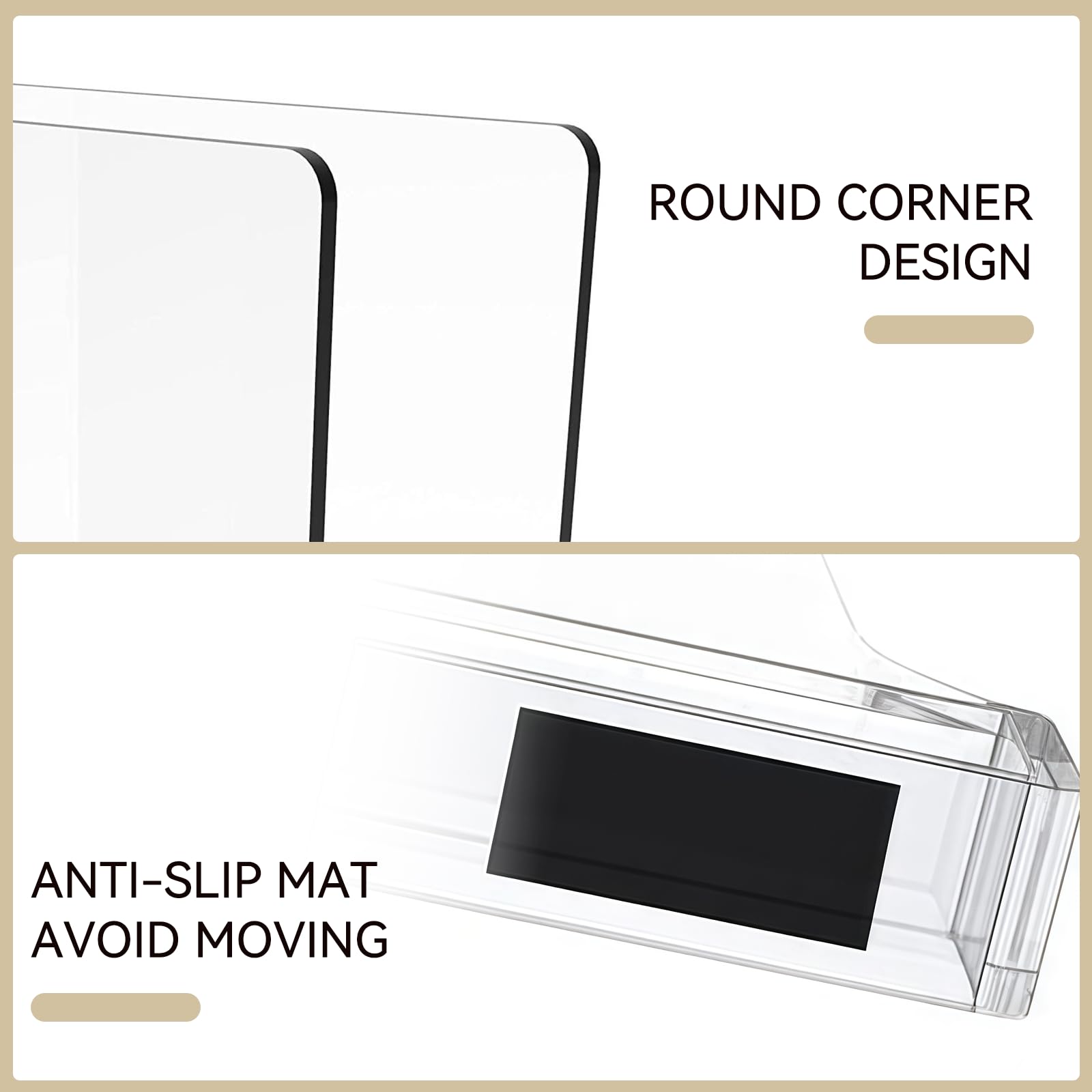 Tool-free installation of Ninonly dividers on a shelf.