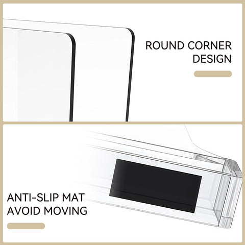 Tool-free installation of Ninonly dividers on a shelf.