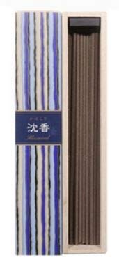 Nippon Kodo Kayuragi japanese cypress incense box with 40 sticks for refreshing clarity.