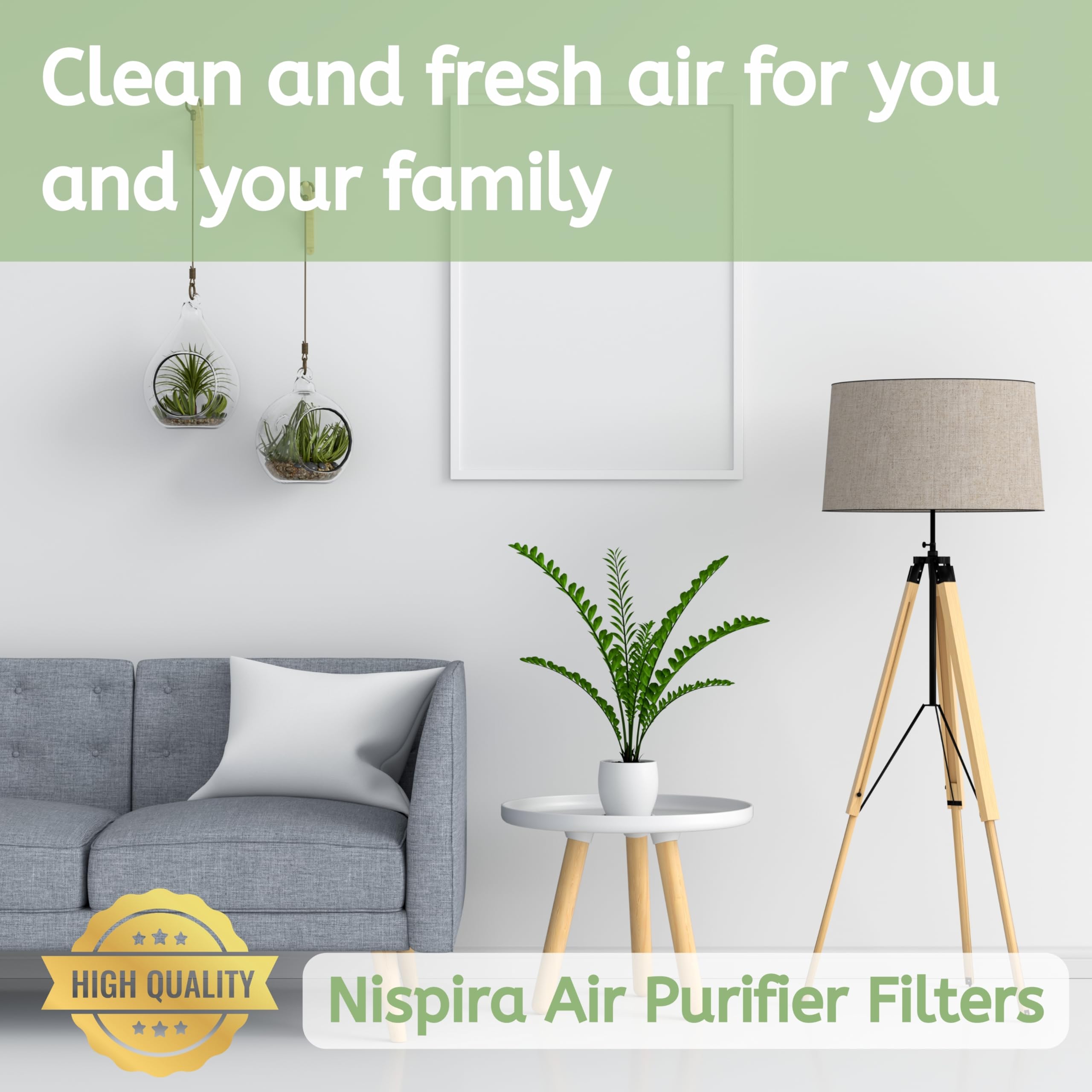 Nispira filter with exact dimensions for optimal purifier performance