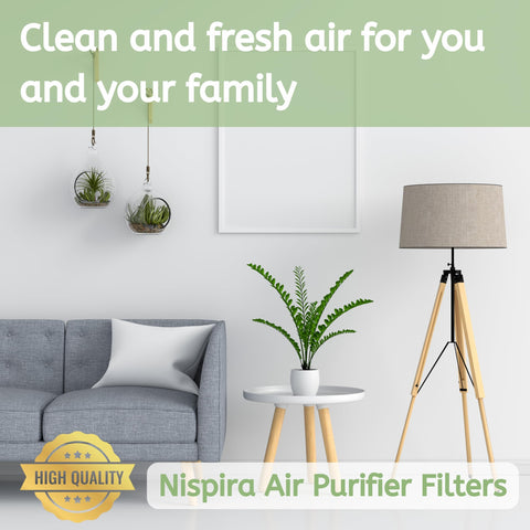 Nispira filter with exact dimensions for optimal purifier performance