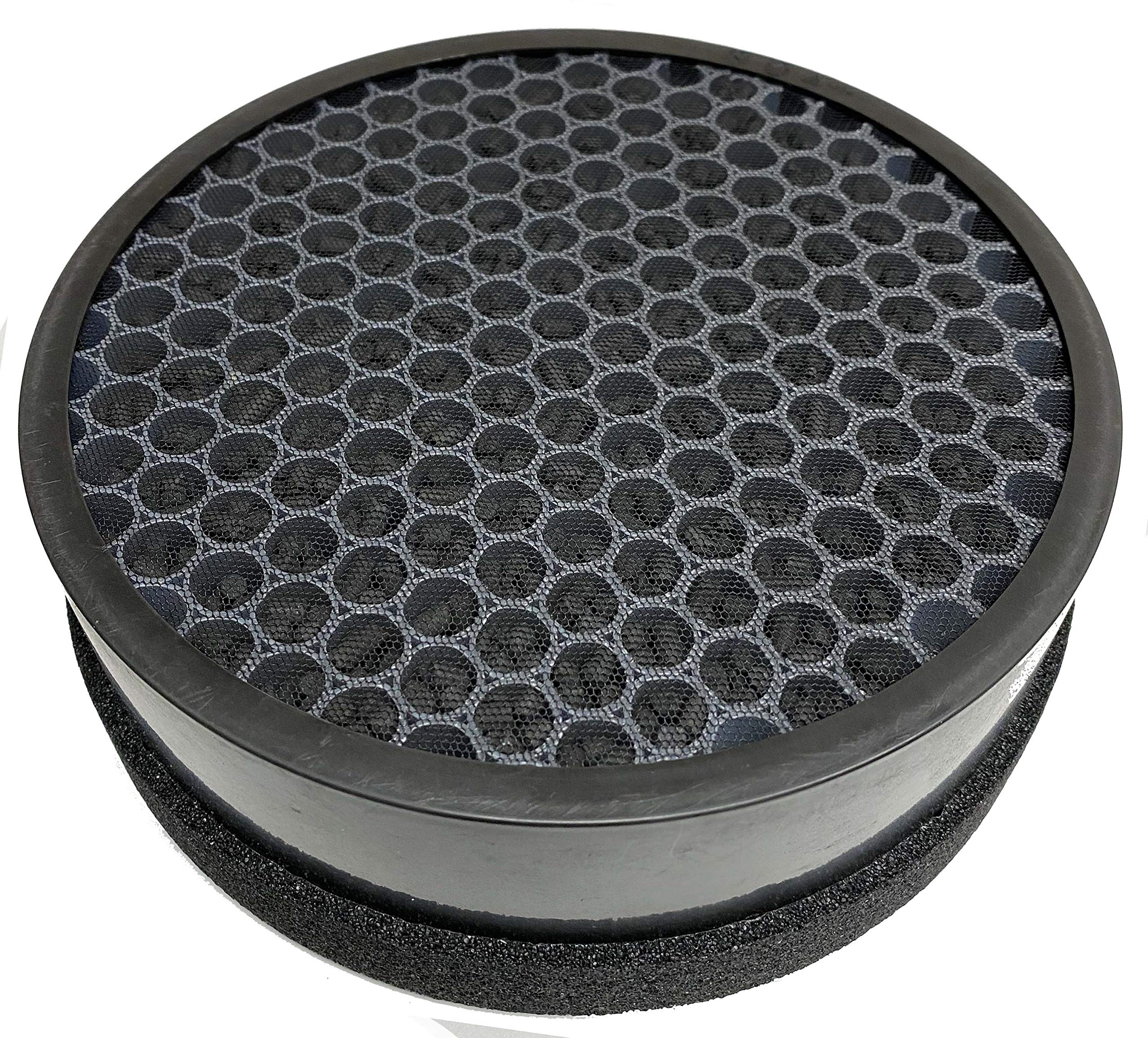 Nispira compatibility label confirms fit with the hOmeLabs compact purifier.