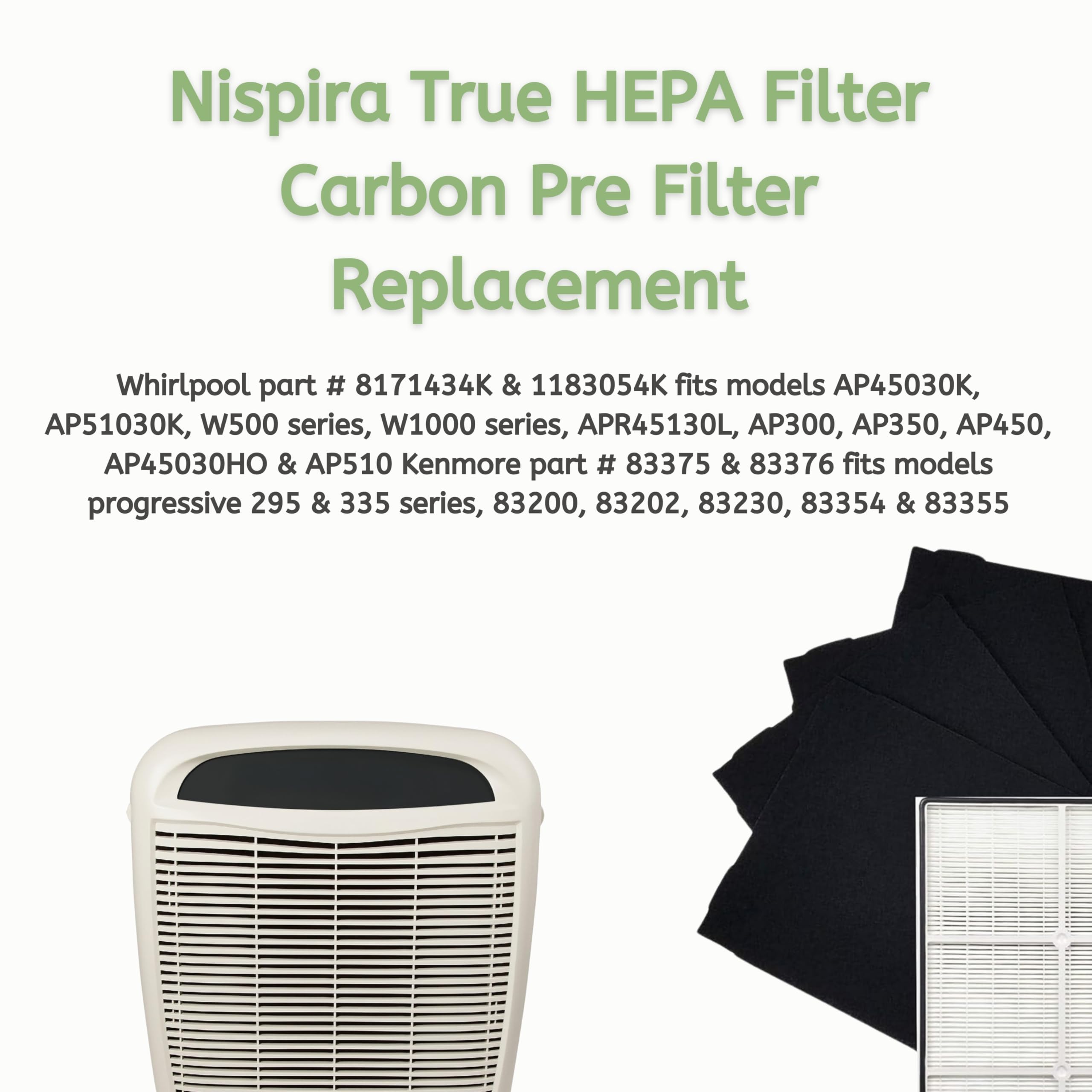 Nispira compatibility guide image for Kenmore models 83375-83376-83200